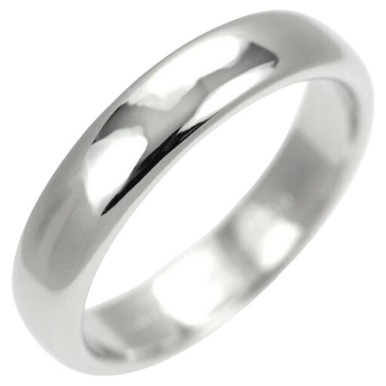 TIFFANY & Co. Forever Alianza de Platino 4,5 mm Lucida 7