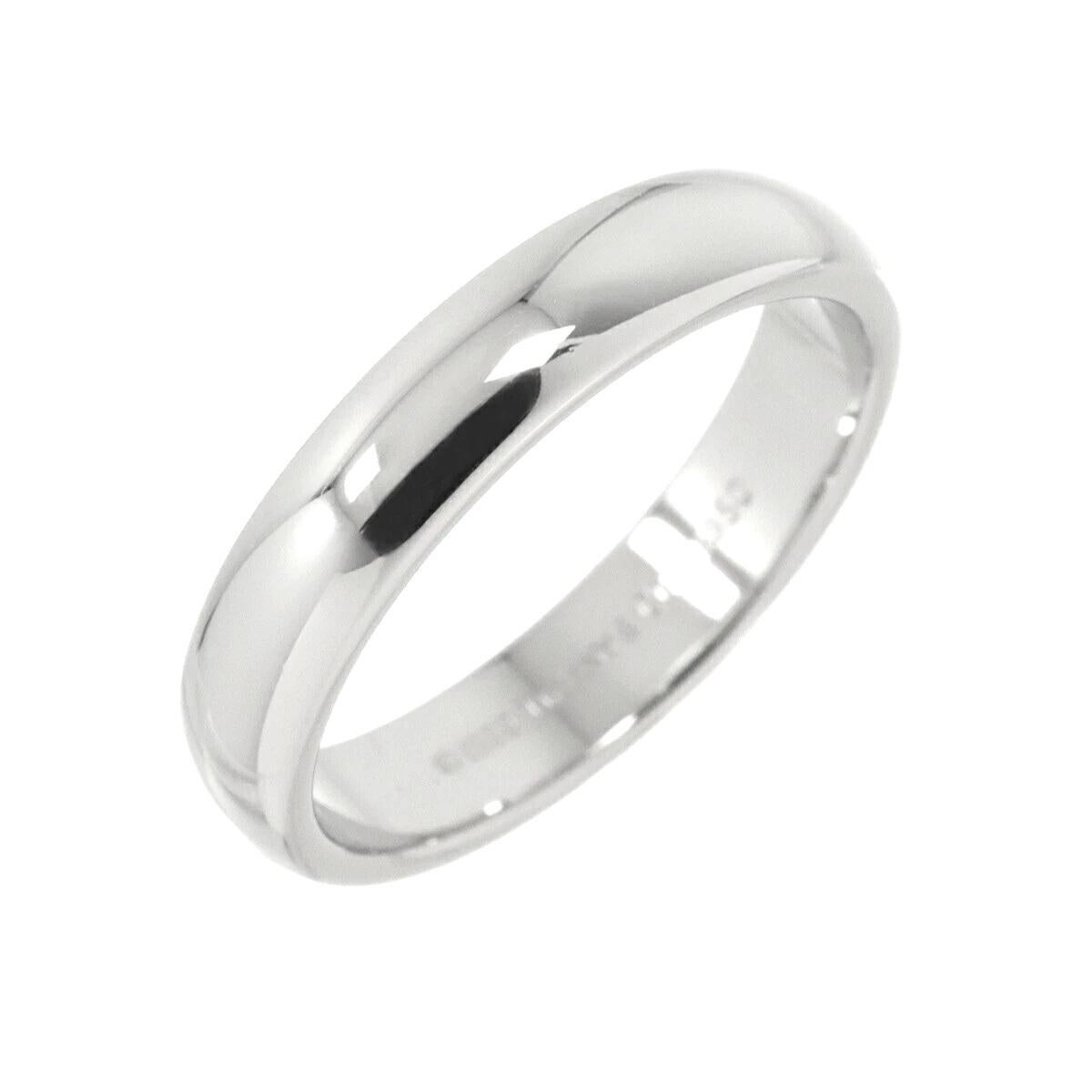 TIFFANY & Co. Forever Platinum 4.5mm Lucida Wedding Band Ring 7.5 New

Métal : Platine
Taille : 7.5
Largeur de la bande : 4,5 mm
Poinçon : ©1999 TIFFANY & CO. PT950
Condit : Neuf, jamais porté, livré avec la boîte Tiffany
Prix Tiffany : 2