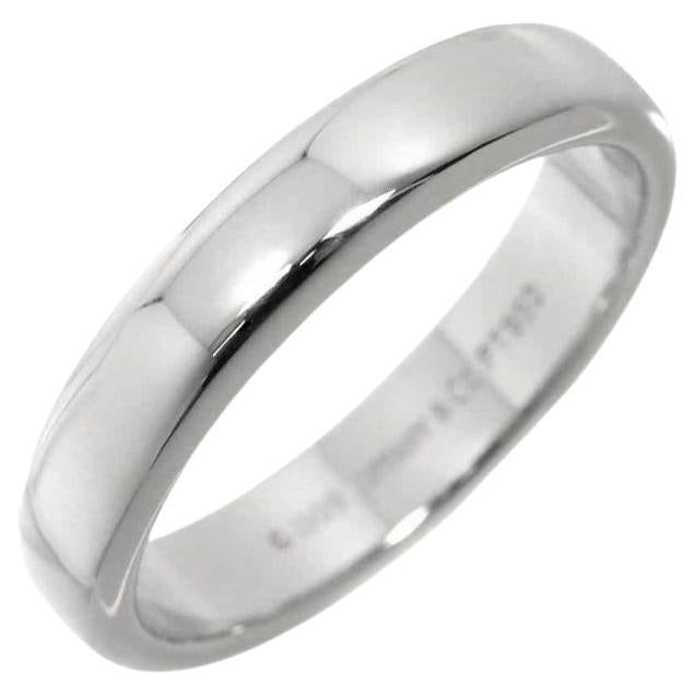 TIFFANY & Co. Forever Platinum 4.5mm Lucida Wedding Band Ring 9 For Sale