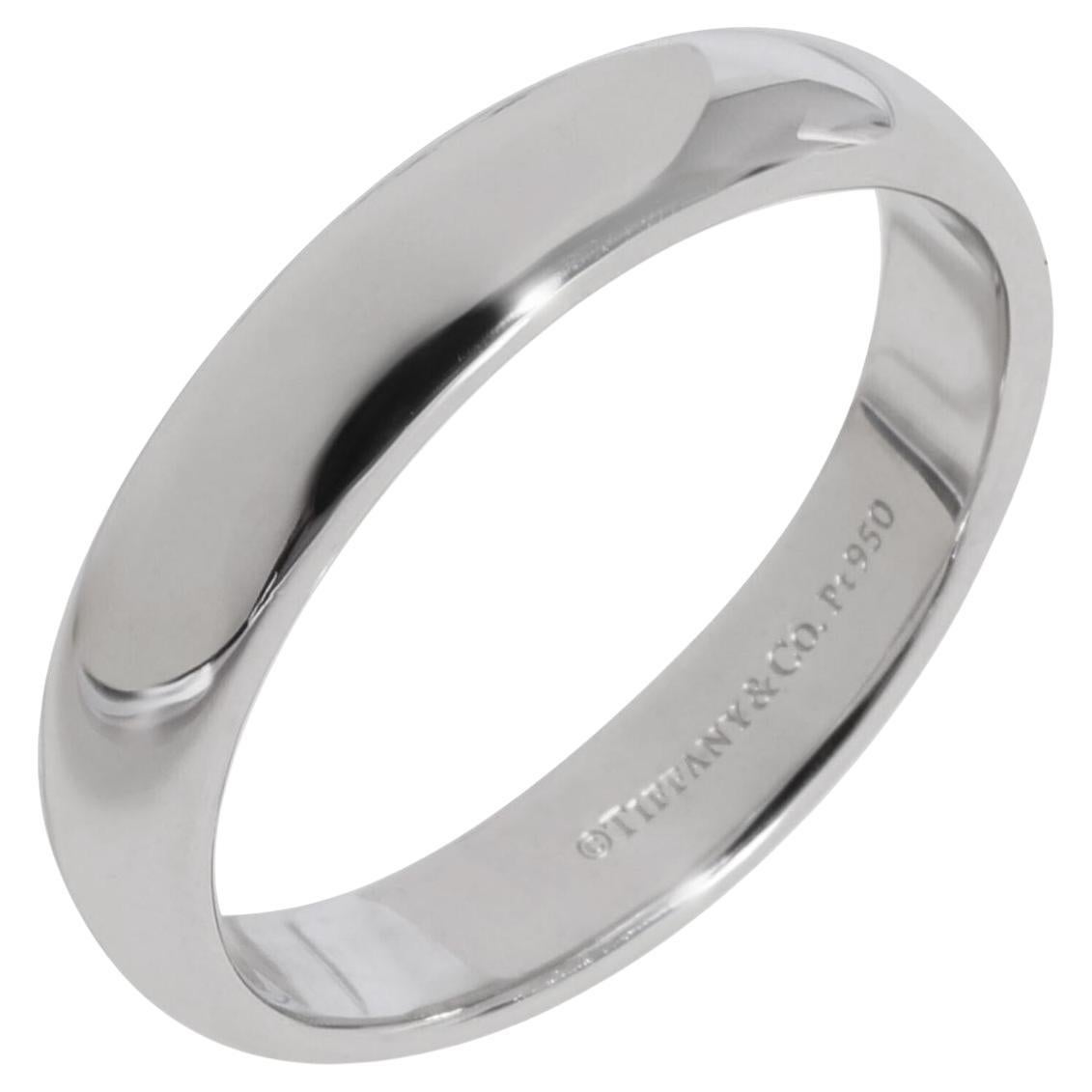 TIFFANY & Co. Alliance Forever Platinum 4,5 mm Lucida 9,5