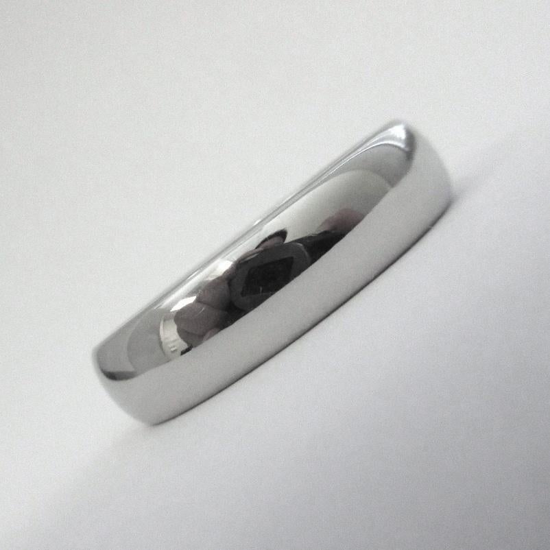 TIFFANY & Co. Forever Platin 6mm Lucida Ehering mit 10,5 im Angebot 1