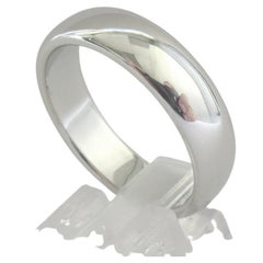TIFFANY & Co. Forever Platinum 6mm Lucida Wedding Band Ring 11