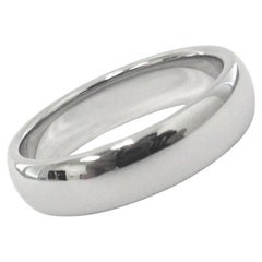 TIFFANY & Co. Forever Platinum 6mm Lucida Wedding Band Ring 11 Men's