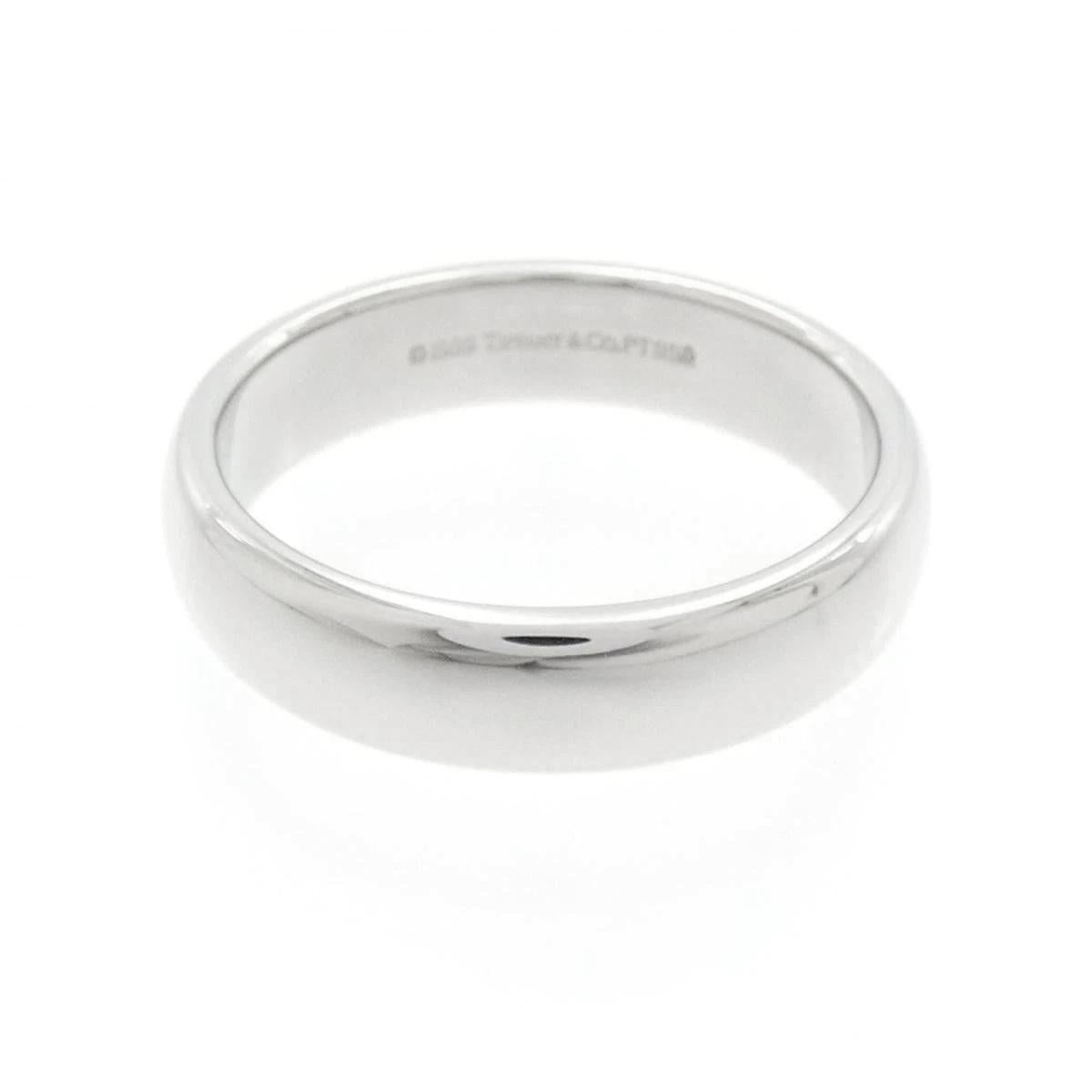 TIFFANY & Co. Für immer Platin 6mm Lucida Ehering Ring 12 für Männer im Zustand „Hervorragend“ im Angebot in Los Angeles, CA