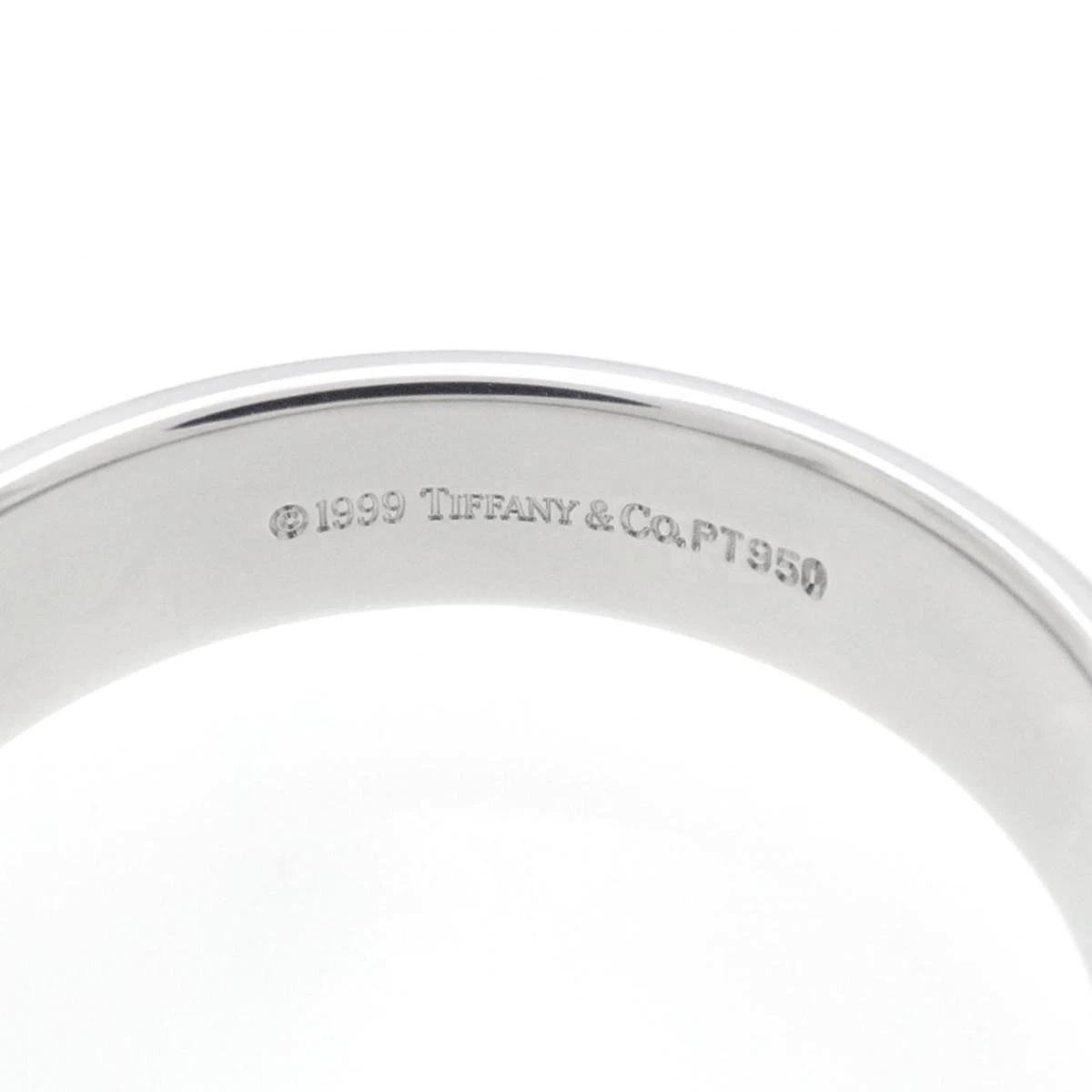 TIFFANY & Co. Für immer Platin 6mm Lucida Ehering Ring 12 für Männer Herren im Angebot