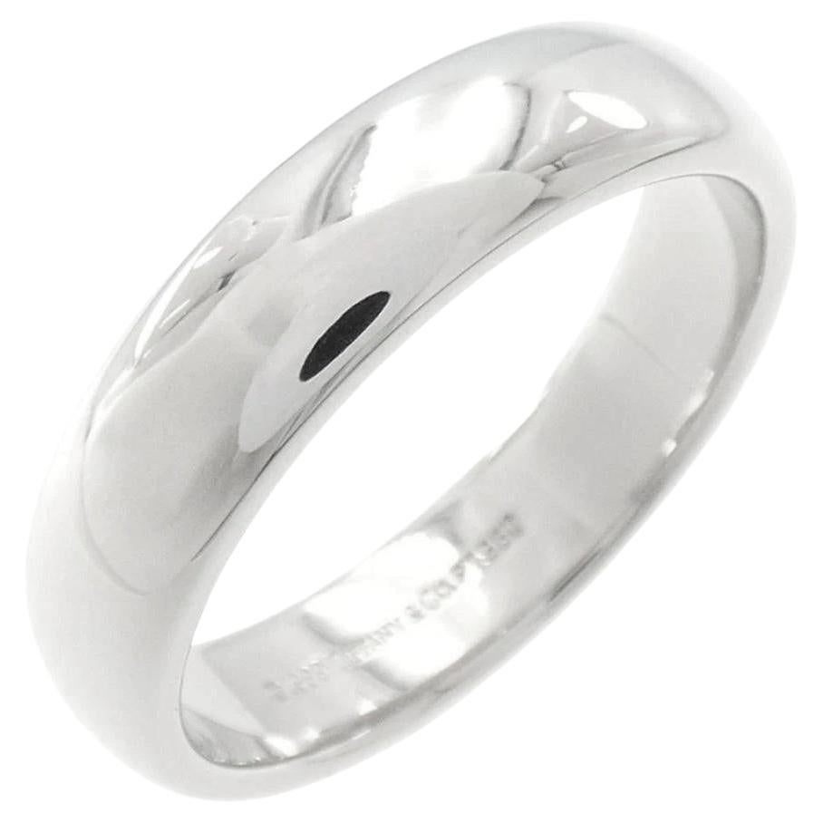 TIFFANY & Co. Für immer Platin 6mm Lucida Ehering Ring 12 für Männer im Angebot