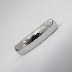 TIFFANY & Co. Forever Platinum 6mm Lucida Wedding Band Ring 12 Men's New