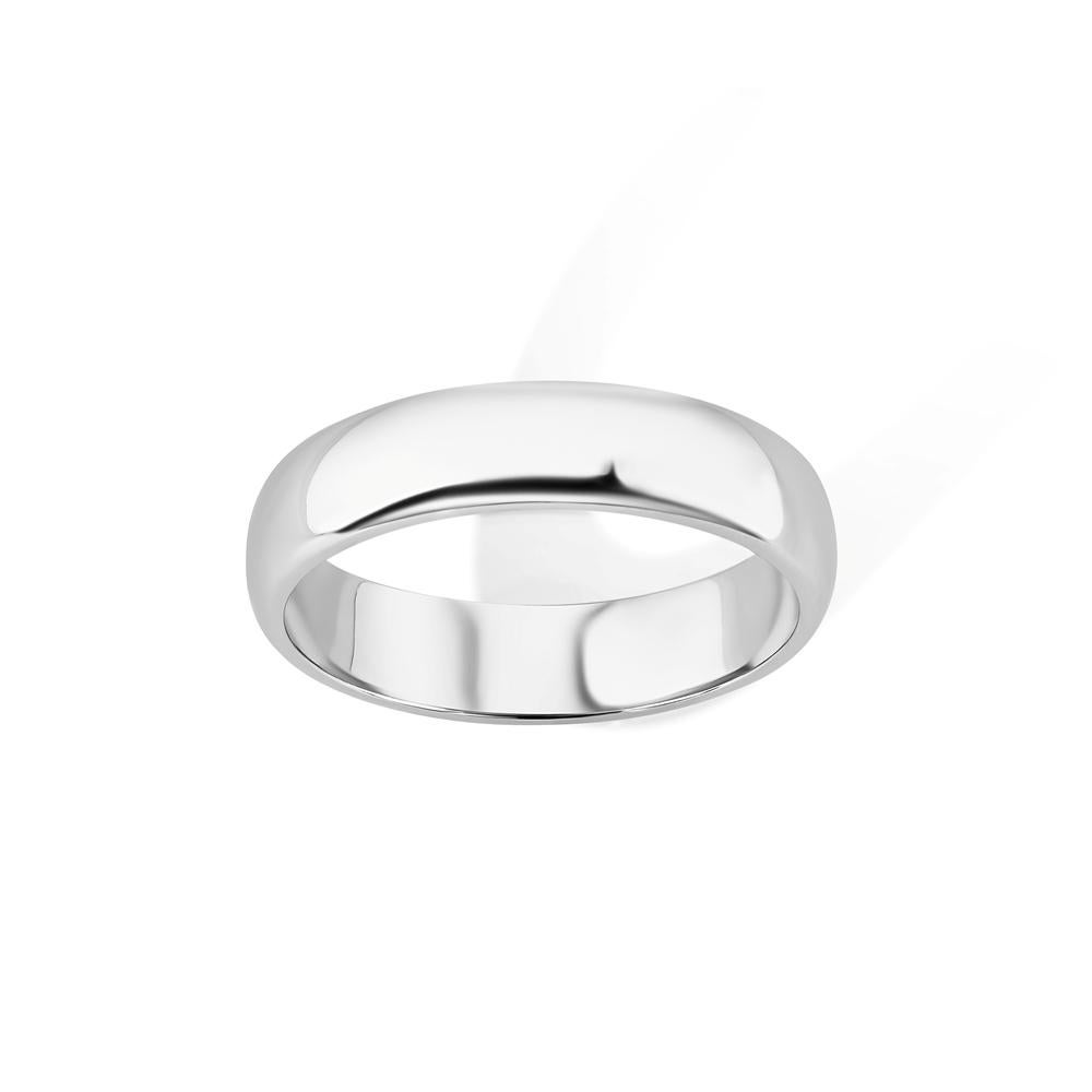 TIFFANY & Co. Für immer Platin 6mm Lucida Hochzeit Band Ring 12.5 im Angebot 2