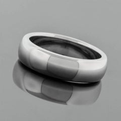 TIFFANY & Co. Forever Platinum 6mm Lucida Wedding Band Ring 7.5