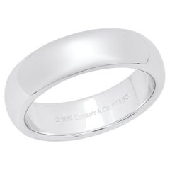 TIFFANY & Co. Alliance Forever Platinum 6mm Lucida 8 Nouveau