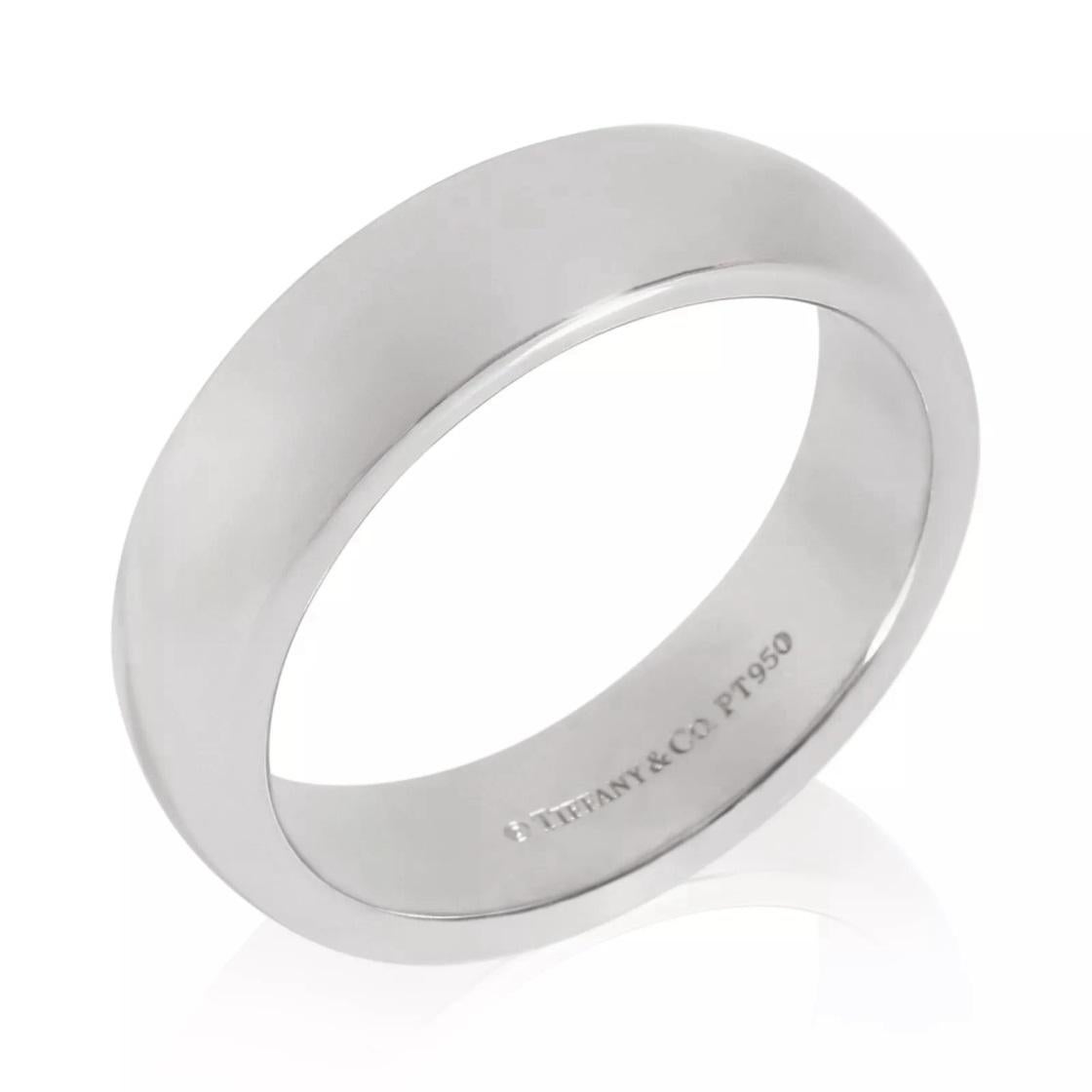 TIFFANY & Co. Forever Alianza de Platino 6mm Lucida 8.5

Metal: Platino
Tamaño: 8.5
Ancho de banda: 6 mm
Peso: 14.0 gramos
Sello: ©TIFFANY & CO. PT950
Estado: Excelente estado, como nuevo
Valor: 2.900

Autenticidad garantizada