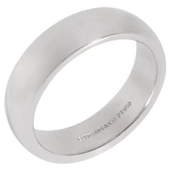 TIFFANY & Co. Forever Alianza de Platino 6mm Lucida 8.5