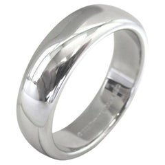 TIFFANY & Co. Forever Platinum 6mm Lucida Wedding Band Ring 9.5