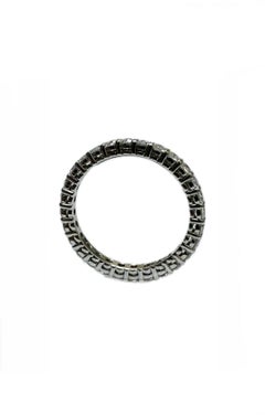 Tiffany & Co. Forever Platinum Full Circle of Diamonds Eternity Band 0.85 Carats