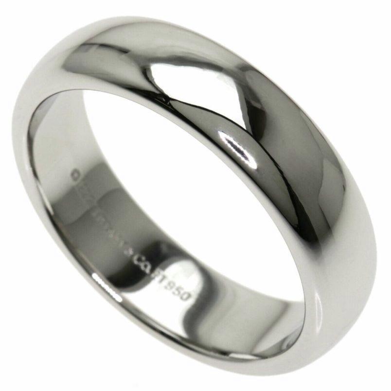 TIFFANY & Co. Forever Platinum 6mm Lucida Wedding Band Ring 10

Metal: Platinum
Size: 10
Band Width: 6mm
Weight: 15.10 grams
Hallmark: ©1999 TIFFANY&Co. PT950 
Tiffany price: $2,900

Authenticity guaranteed