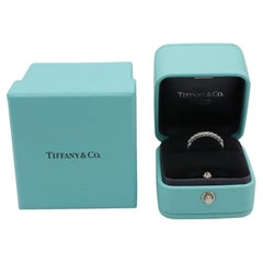 Tiffany & Co. Forever Platinum Natural Diamond Half Band Ring