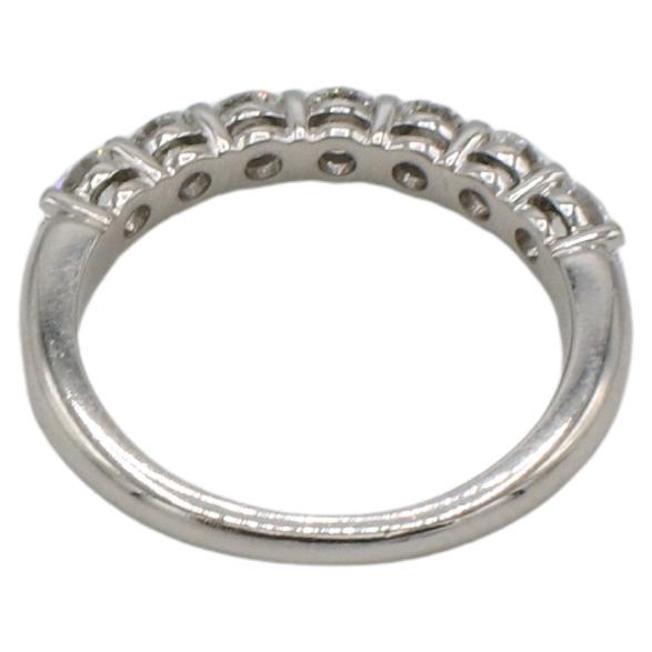 Tiffany & Co. Forever Platin Natürlicher Diamant Halbrunder Ehering 3mm (Moderne) im Angebot