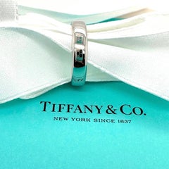 Tiffany & Co. Forever Wedding Band Ring 4.5 mm Platinum