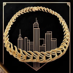 Tiffany & Co France Georges Lenfant Yellow Gold Rope Necklace
