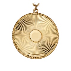 Tiffany & Co. France Vintage Diamond Gold Love Birds Pendant Charm Necklace