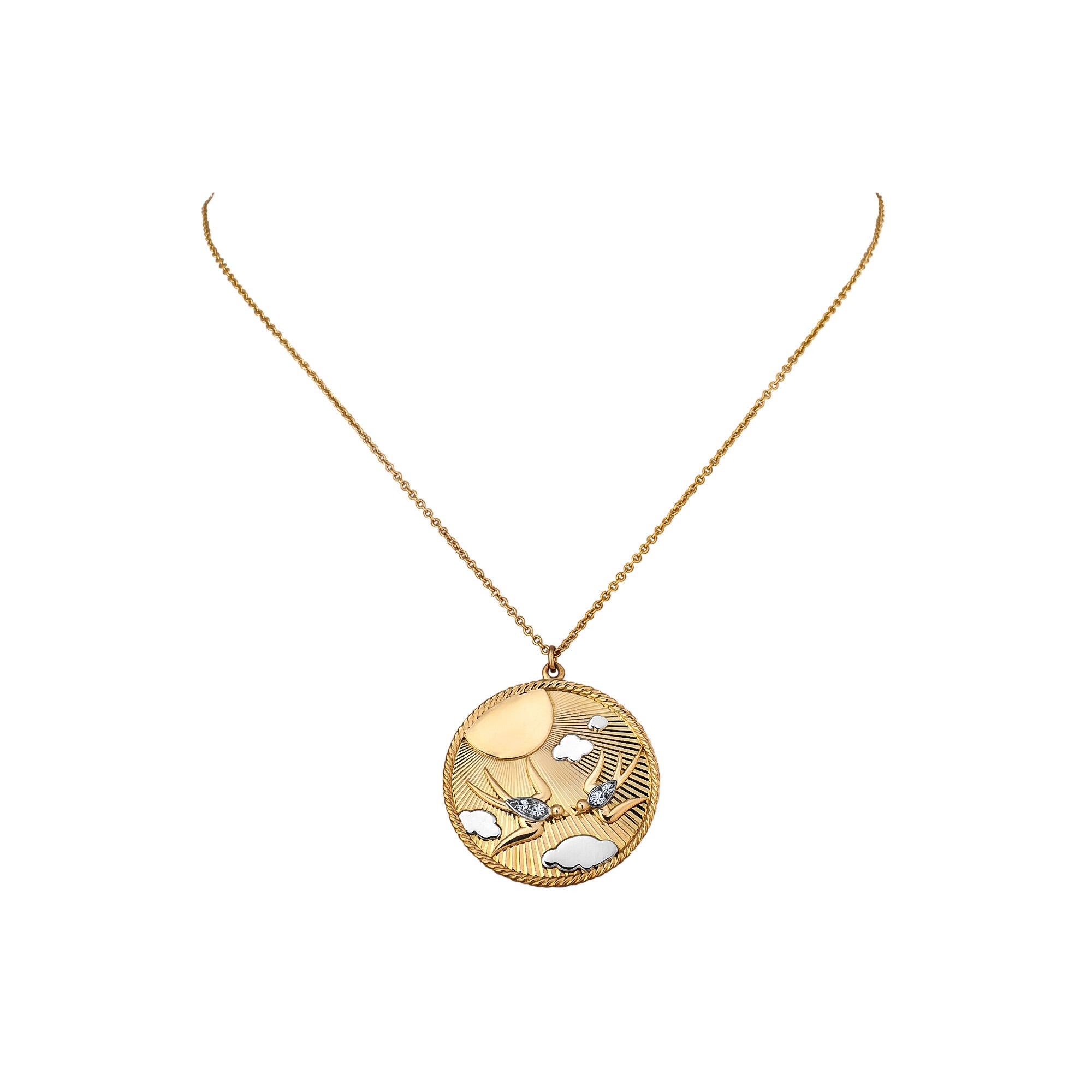 tiffany and co bird necklace