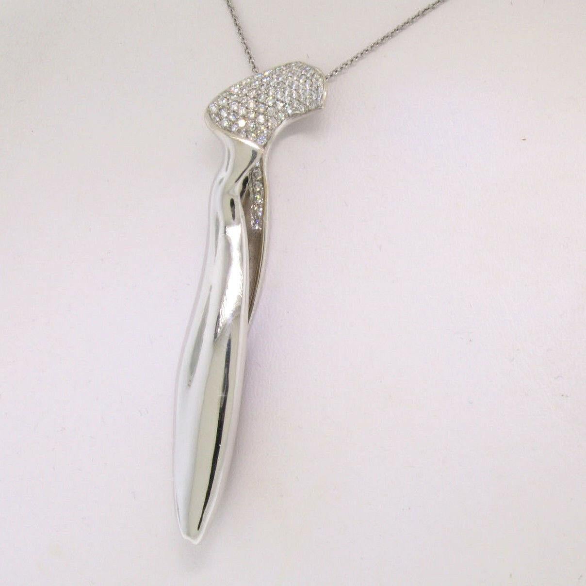 tiffany orchid necklace