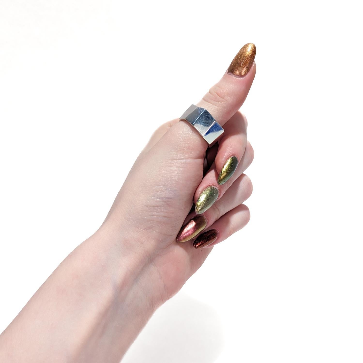 Tiffany & Co. Frank Gehry gefalteter Sterlingsilber-Ring für Damen oder Herren