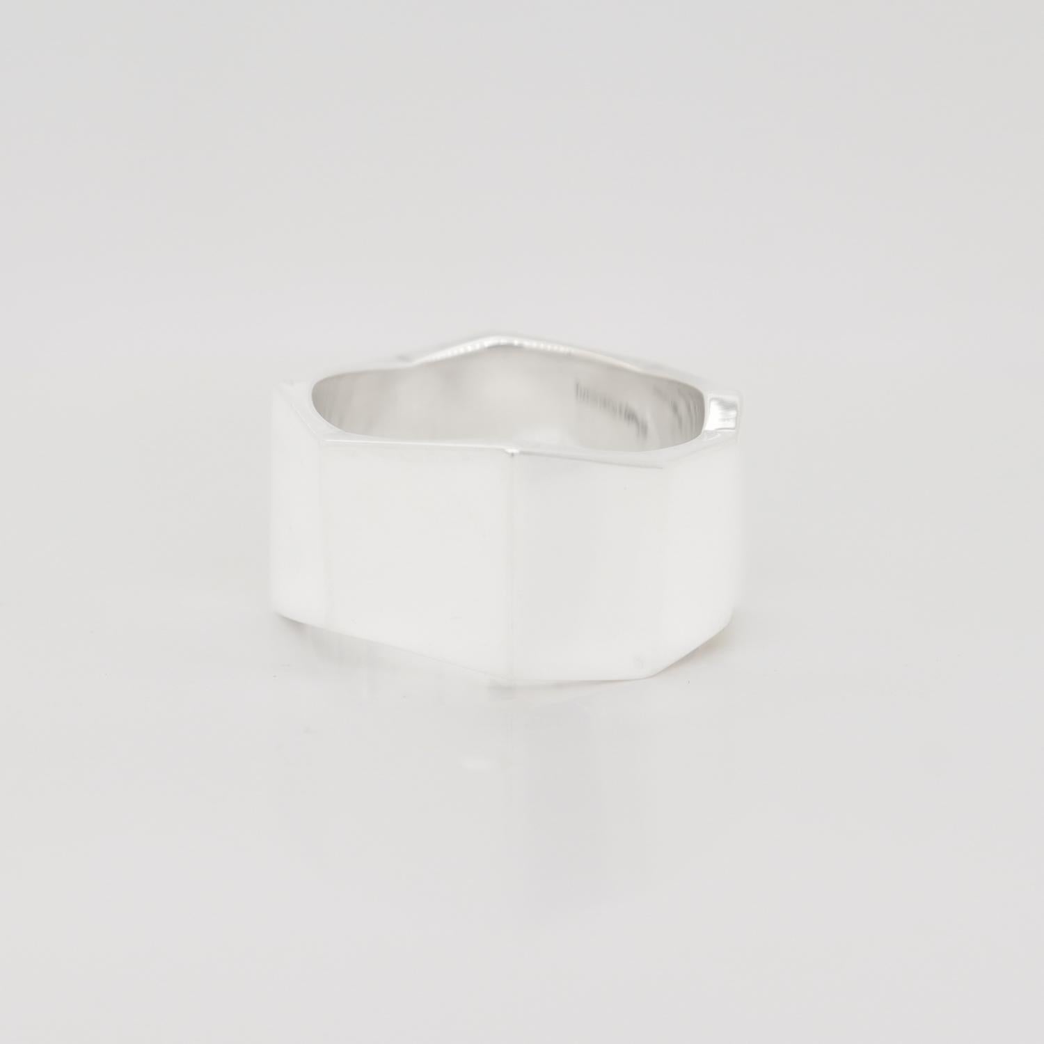 Tiffany & Co. Frank Gehry gefalteter Sterlingsilber-Ring 1