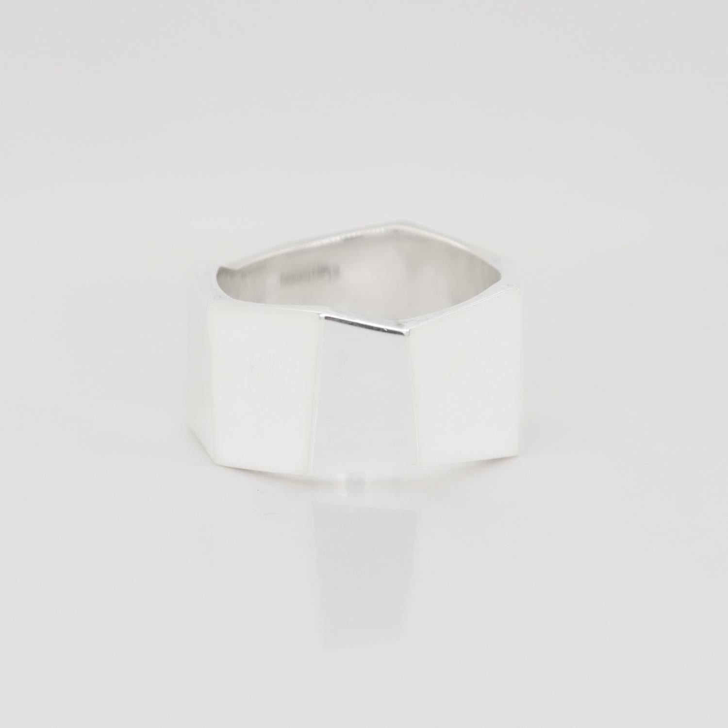 Tiffany & Co. Frank Gehry gefalteter Sterlingsilber-Ring 4