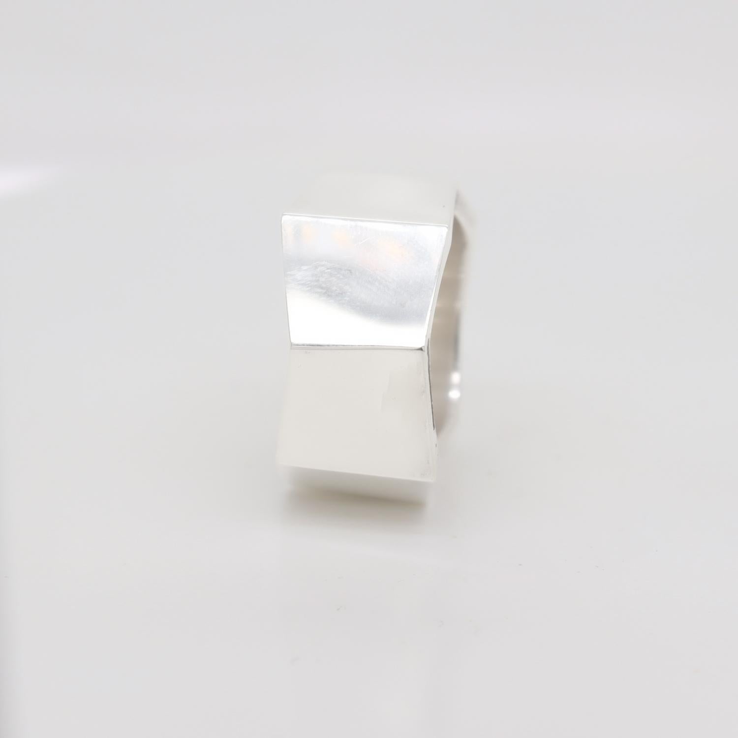 Tiffany & Co. Frank Gehry gefalteter Sterlingsilber-Ring 5
