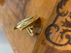 TIFFANY & CO. Frank Gehry Italia Anello scultoreo in oro giallo 18k Vintage Raro