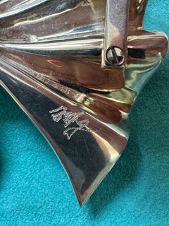 Tiffany & Co. Frank Gehry Keshi South Sea Pearl Silver Buckle/Brooch