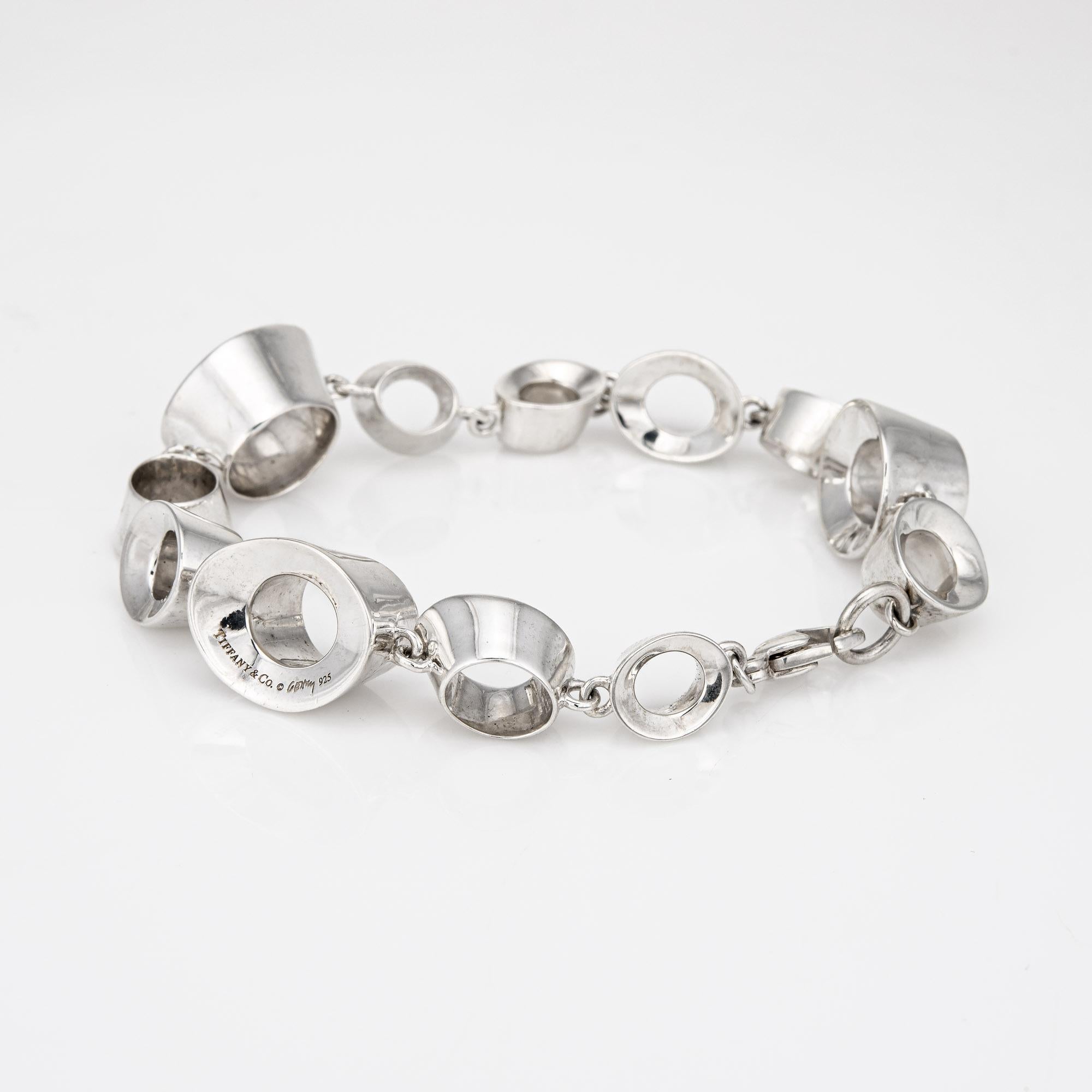 Tiffany & Co Frank Gehry Morph Bracelet Sterling Silver 7.5