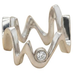 Tiffany & Co., Frank Gehry White Gold "Equus" Design