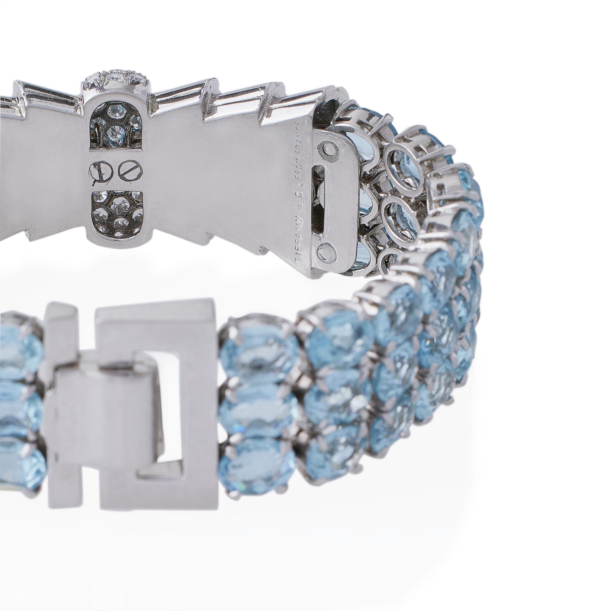 aquamarine bracelet tiffany