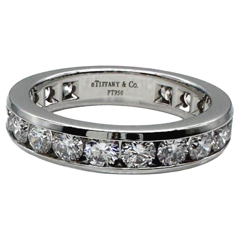 Tiffany and Full Circle Diamond Channel Set Eternity Band