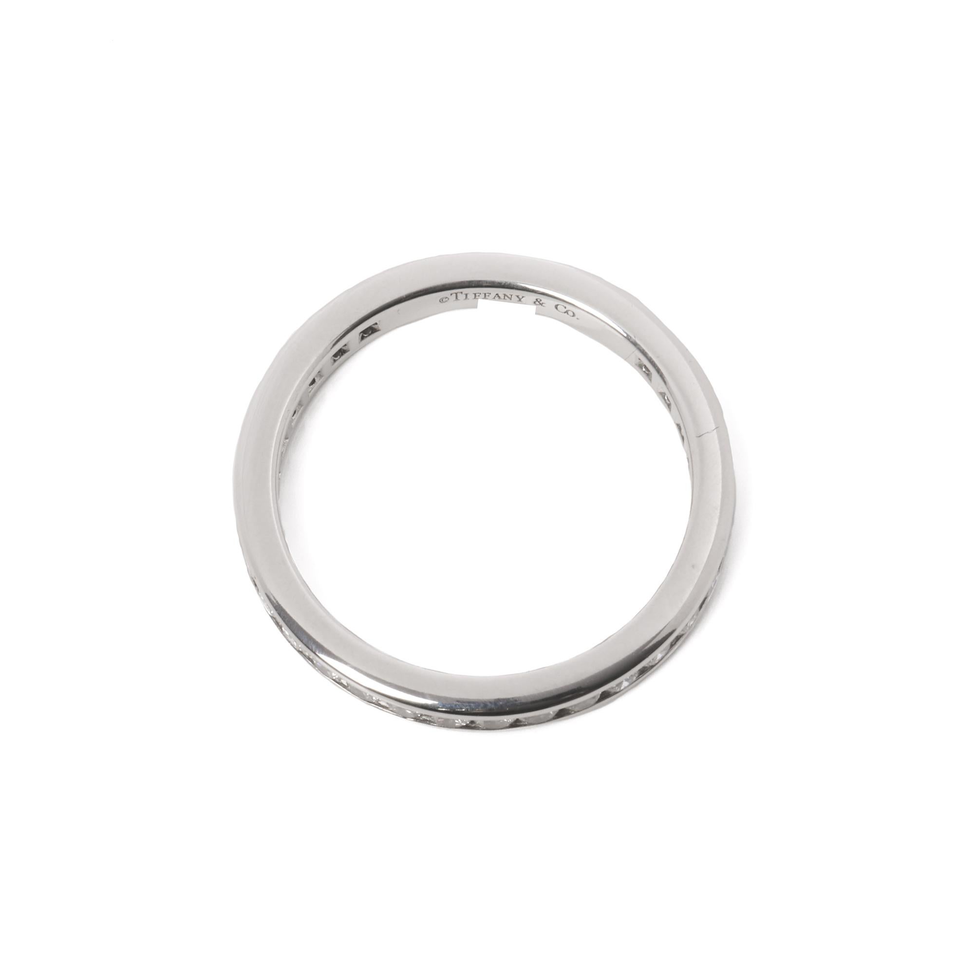 Tiffany & Co. Volldiamantband-Ring (Zeitgenössisch) im Angebot