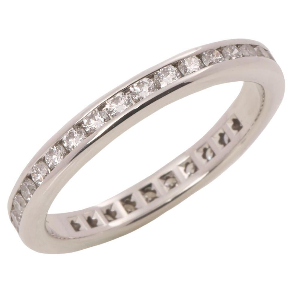 Tiffany & Co. Full Diamond Band Ring For Sale