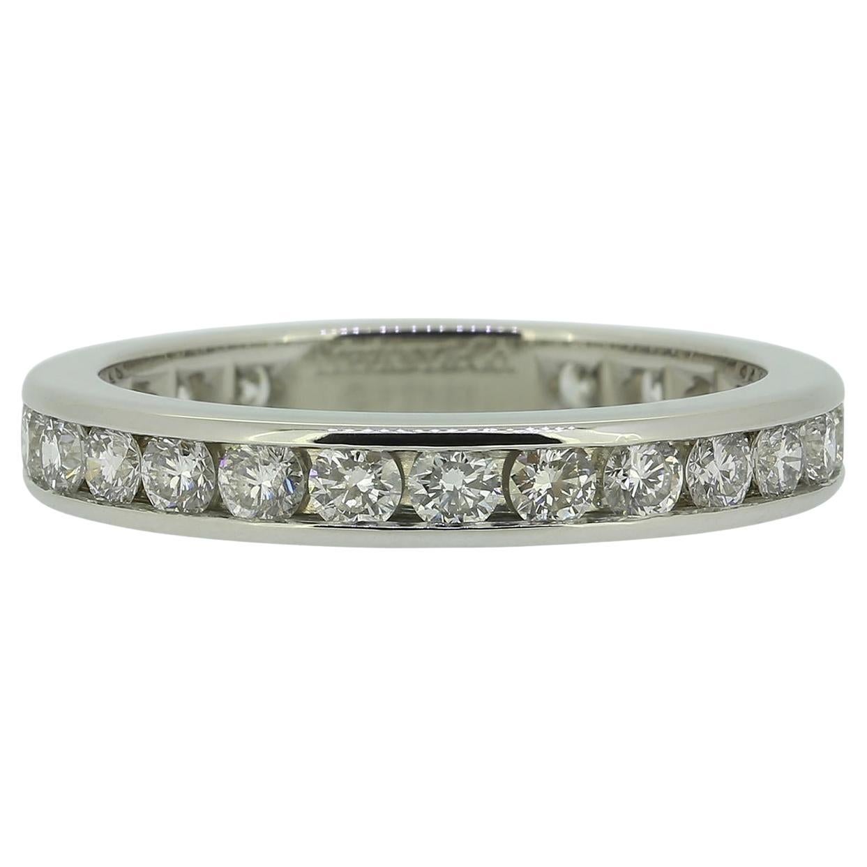 Tiffany 
Co. Full Eternity Diamond Ring For Sale