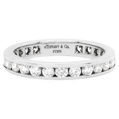 Tiffany & Co. Full Eternity Legacy Diamond Platinum Band Ring