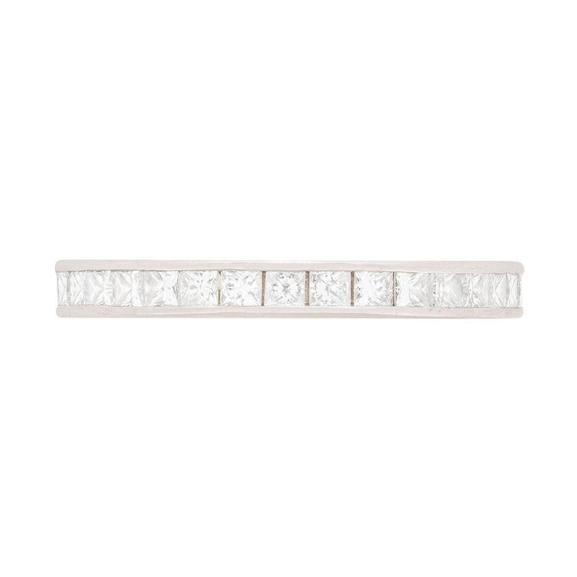 Women's or Men's Tiffany & Co Full Princess Cut Diamond Eternity