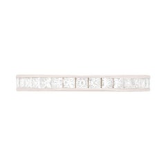 Tiffany & Co Full Princess Cut Diamond Eternity