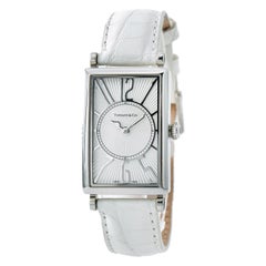 Tiffany & Co. Gallery 6654 With 6.5 in. Band, Stainless-Steel Bezel & White Dial