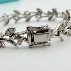Tiffany & Co. Garland Diamond Platinum Bracelet