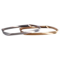 Tiffany & Co. Set di bracciali in oro bianco e rosa Gehry Torque