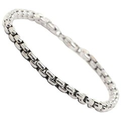 Tiffany & Co. Germany Men's 18 Karat White Gold Bracelet