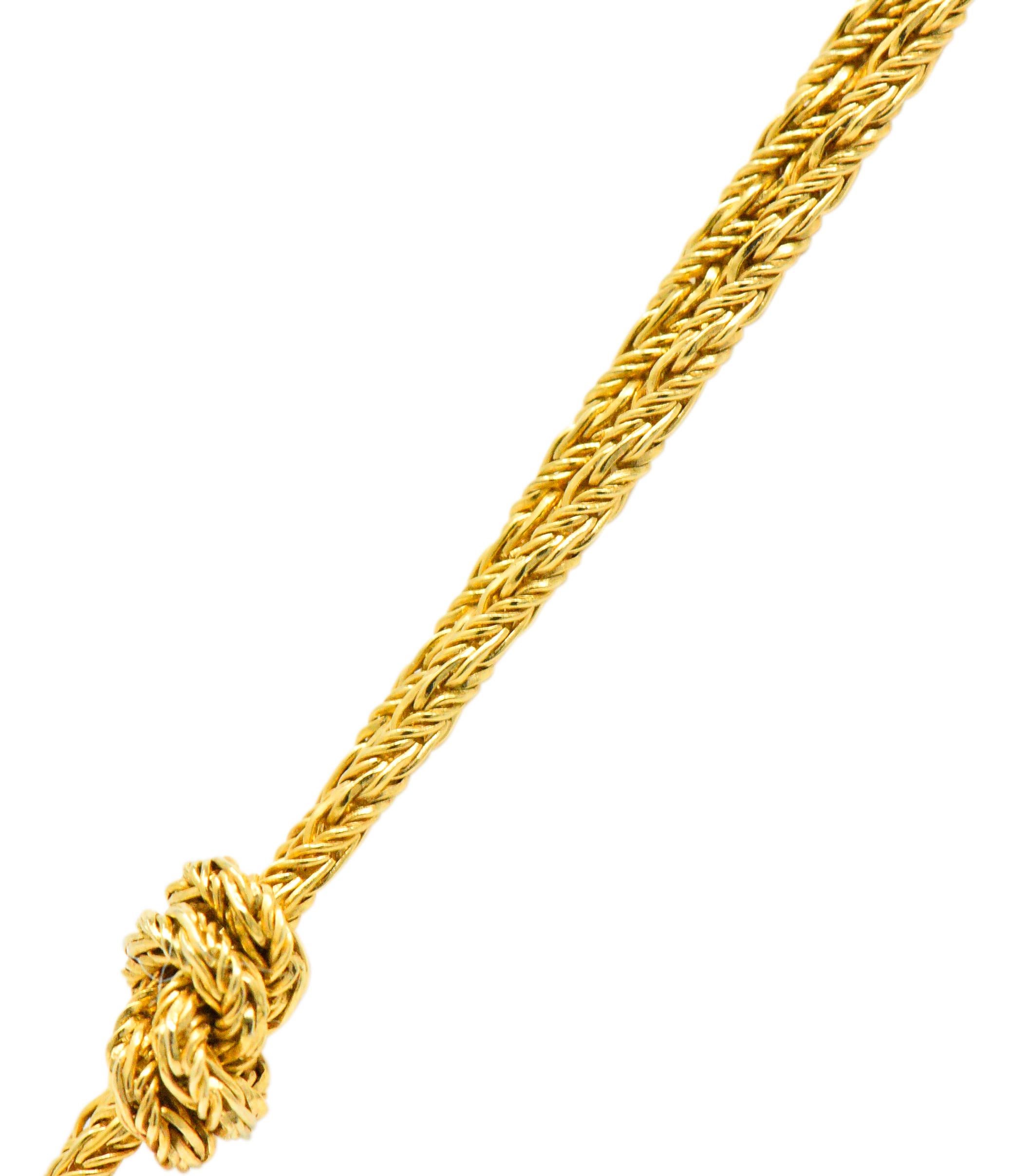 tiffany & co knot necklace