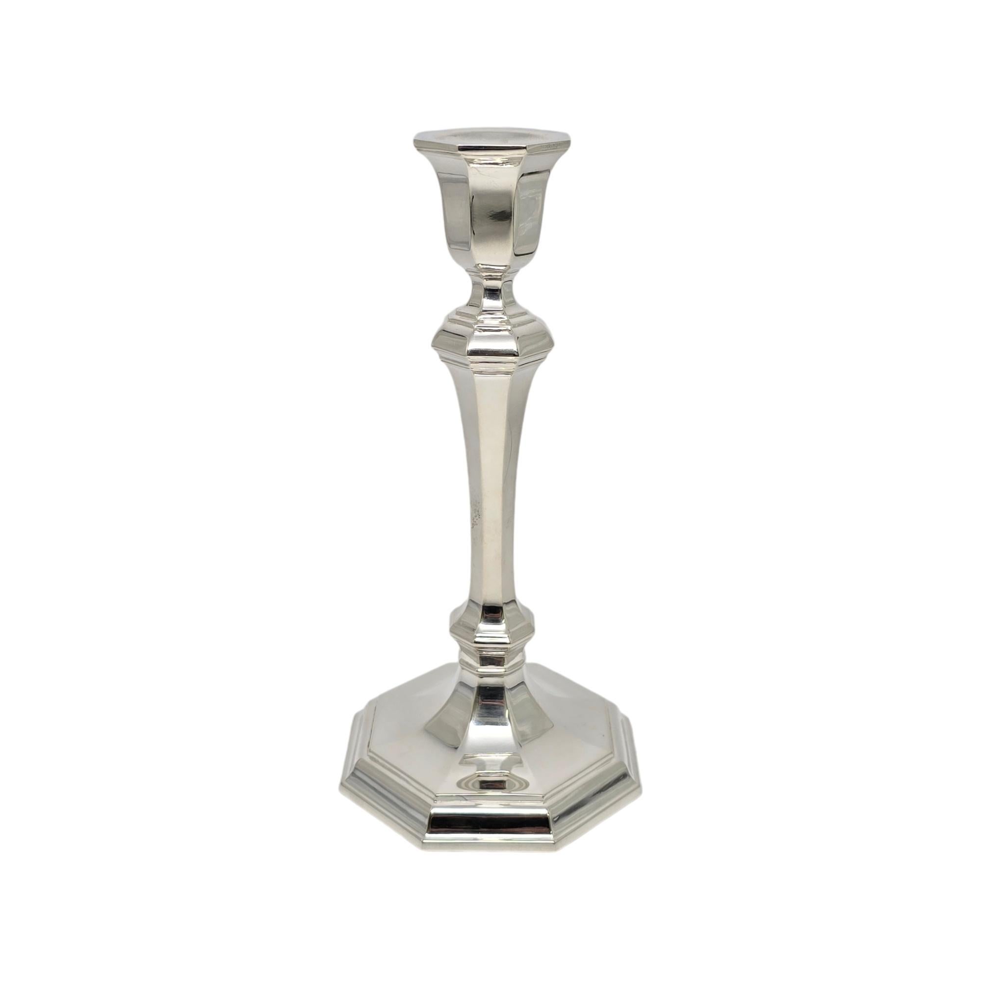 Art Deco Tiffany & Co Germany Sterling Silver Candlestick Holder #18880 For Sale