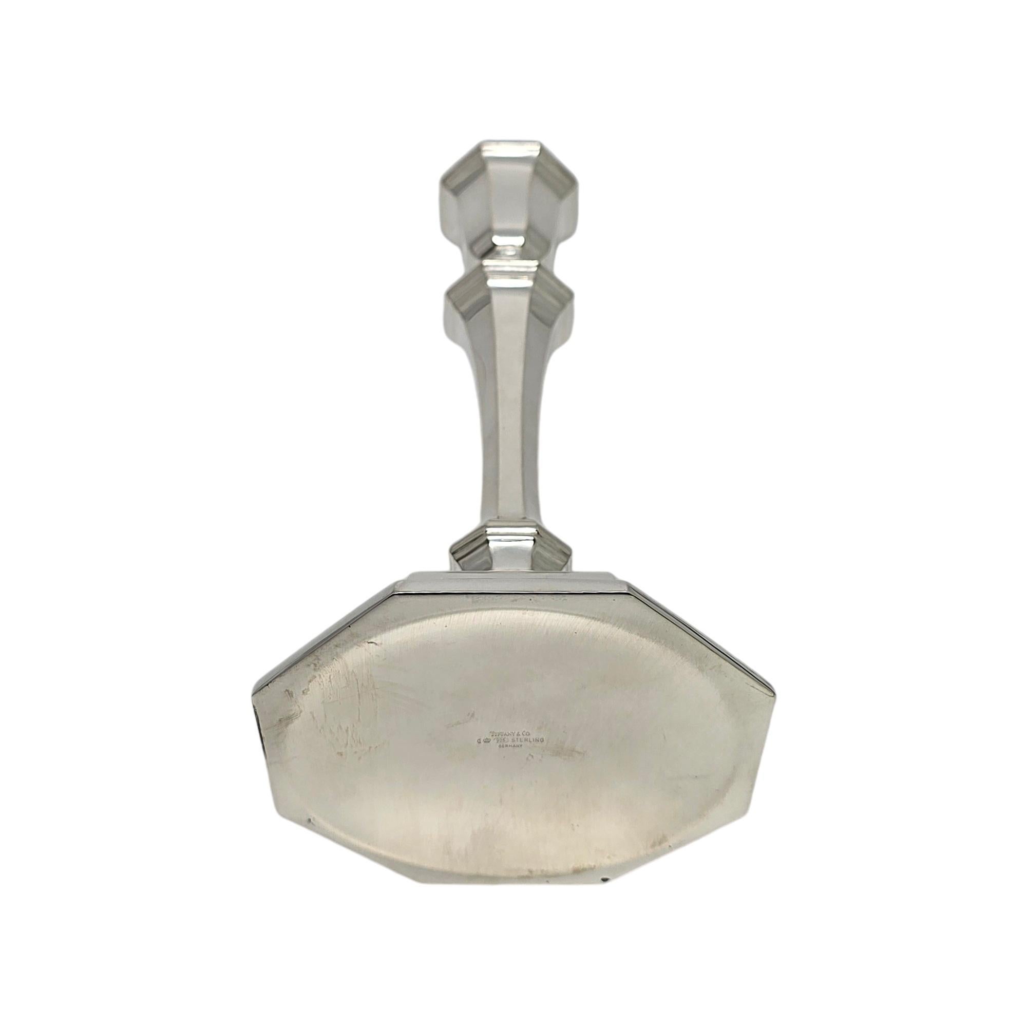 Women's or Men's Tiffany & Co Germany Sterling Silver Candlestick Holder #18880 For Sale