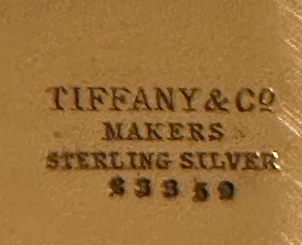 Tiffany & Co. Pot à chocolat en argent sterling doré en vente 3